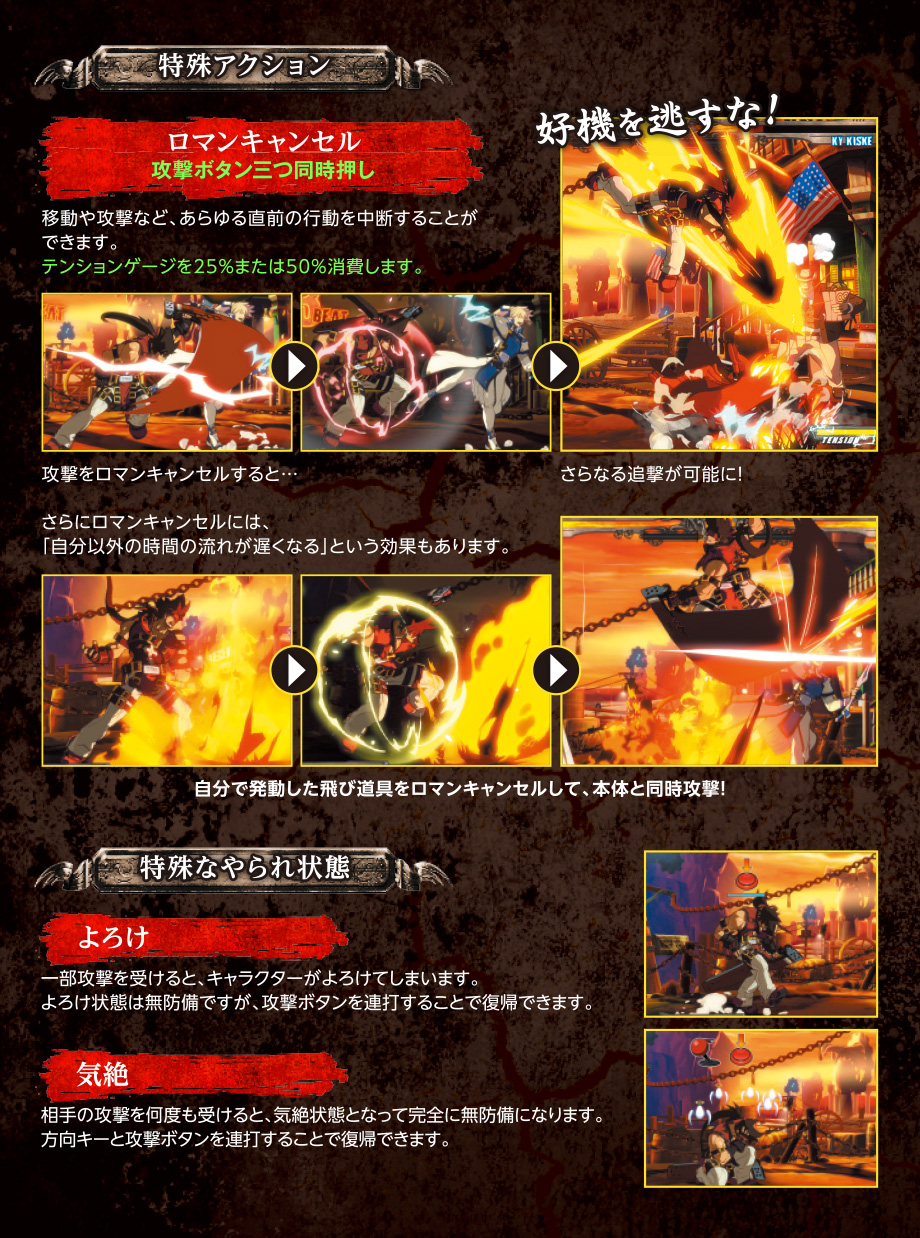 GUILTY GEAR Xrd REV 2 操作マニュアル PS4版